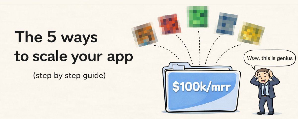 アプリを伸ばすための5つの方法