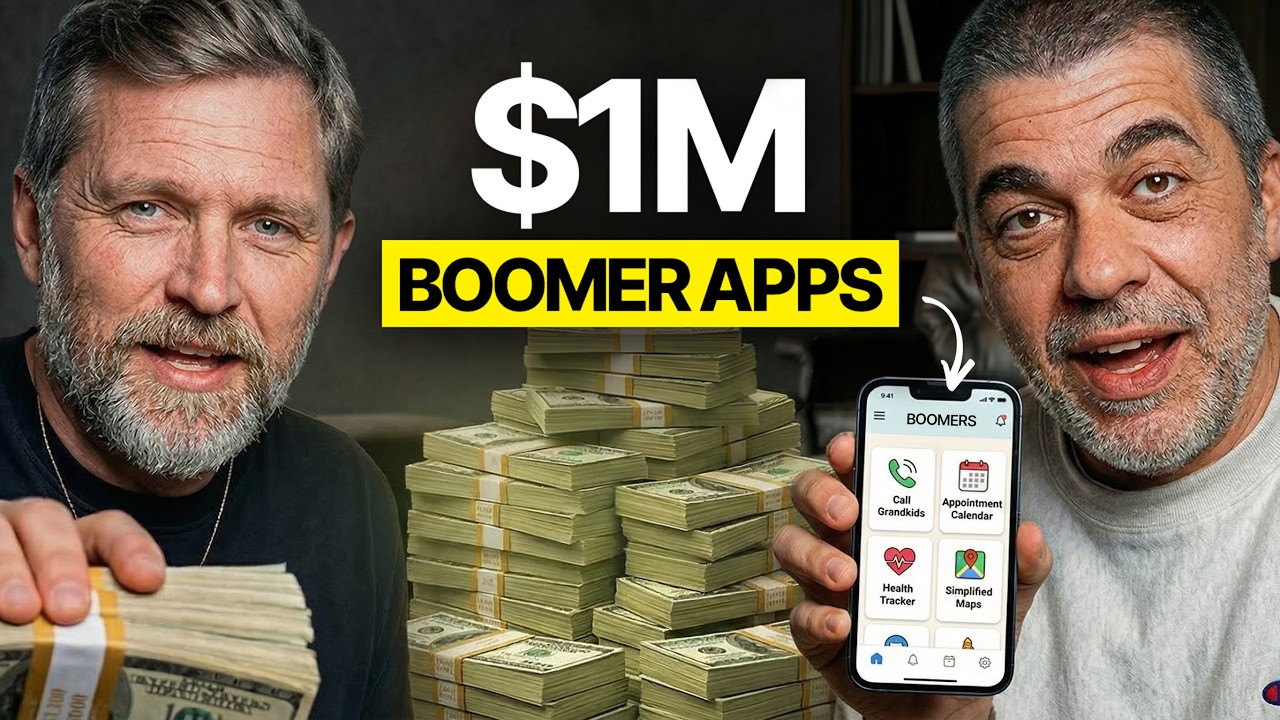 誰も作っていないブーマー向け100万ドル級アプリの着想